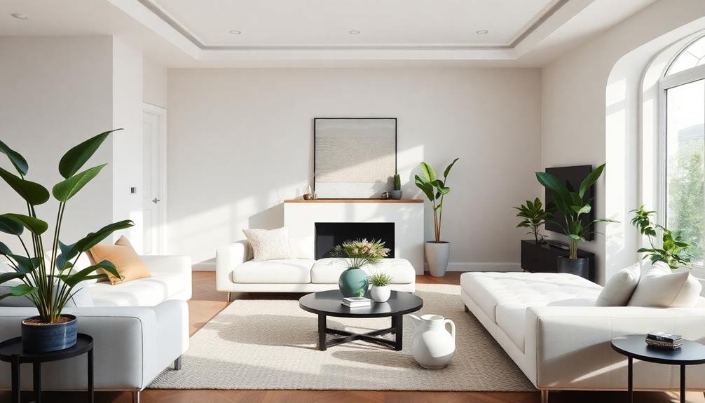 achieve minimalist decor style