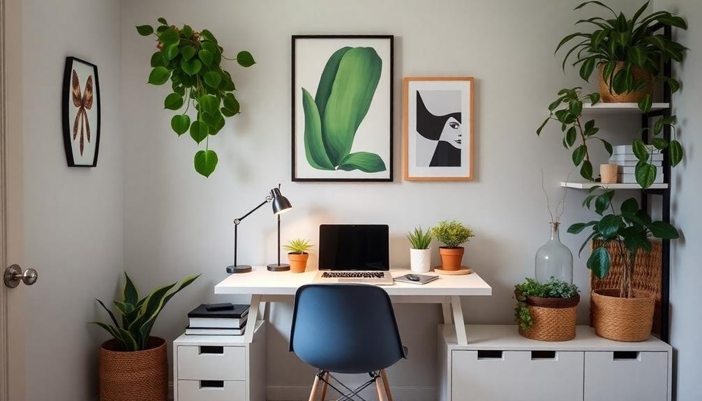 affordable small space decor