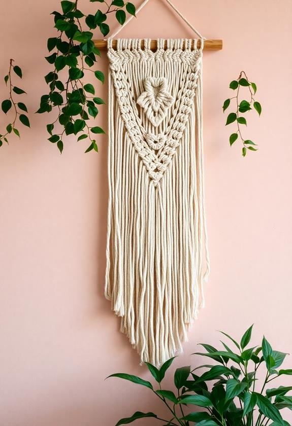 artisan macram wall decor
