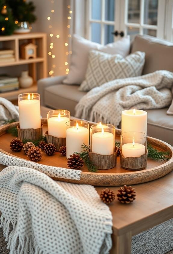 autumn aromatic candle collection