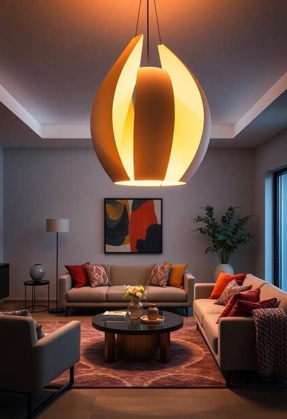 bold illumination enhances spaces