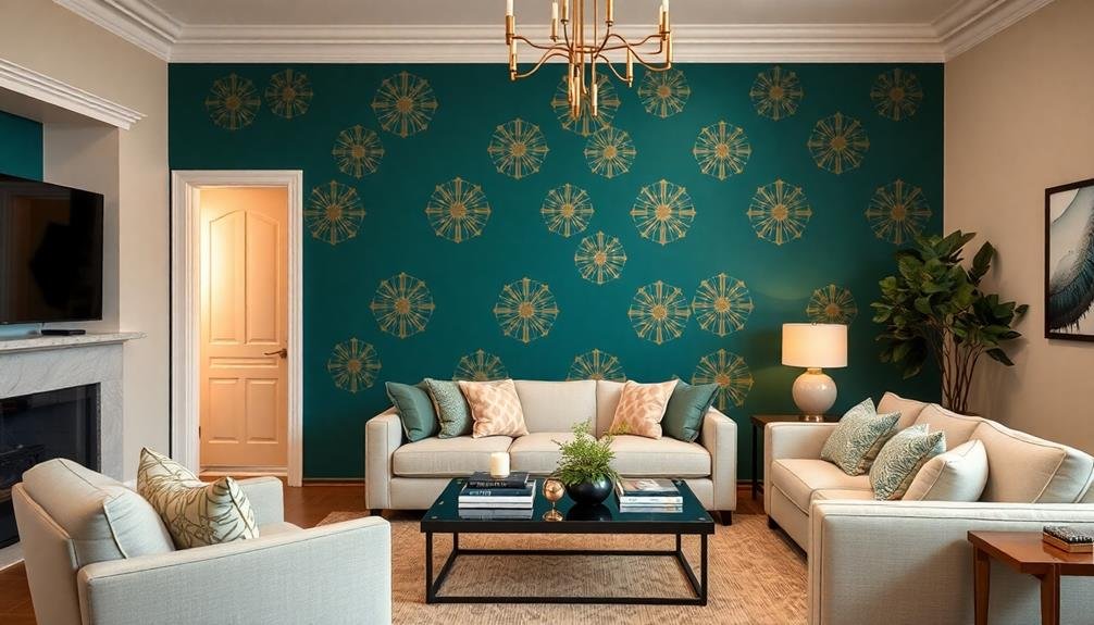 budget friendly dramatic accent walls