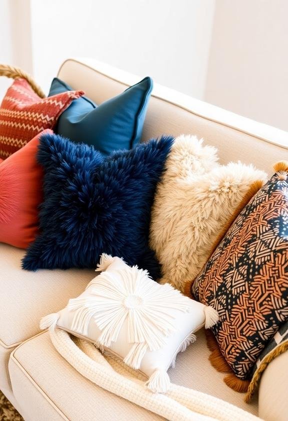 choosing decorative throw pillows