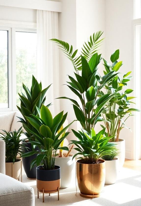 choosing indoor air purifying plants