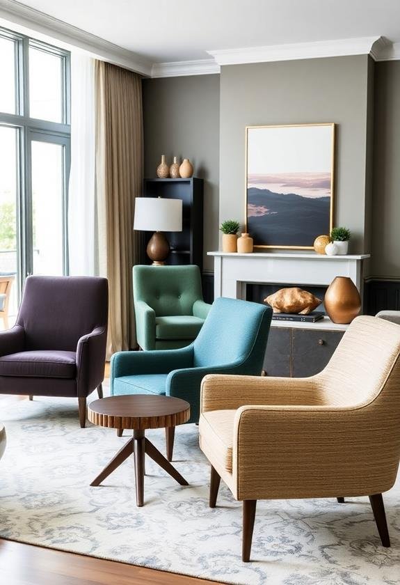 choosing modern accent chairs