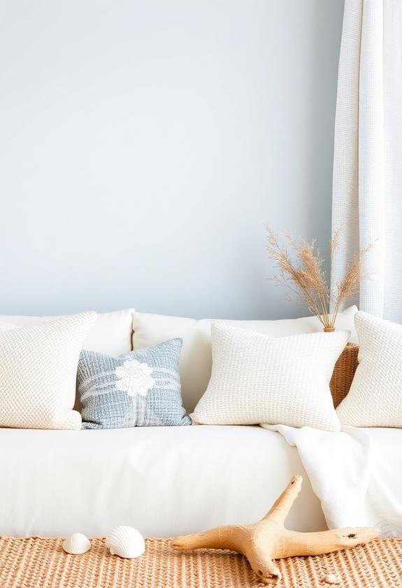 coastal inspired color selection