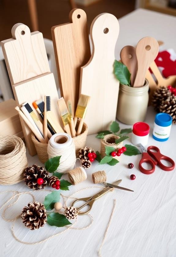 collect necessary supplies