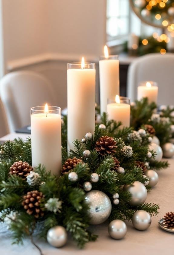 cozy festive holiday ambiance