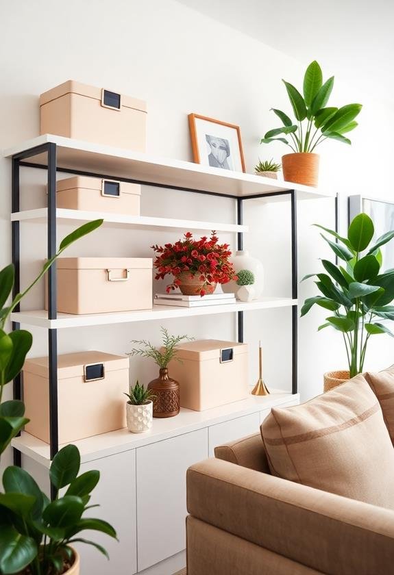 create chic display space