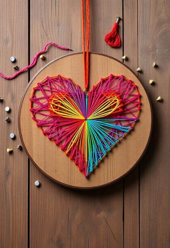 creative string art project