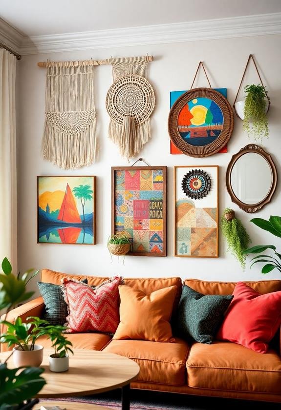creative wall art installations