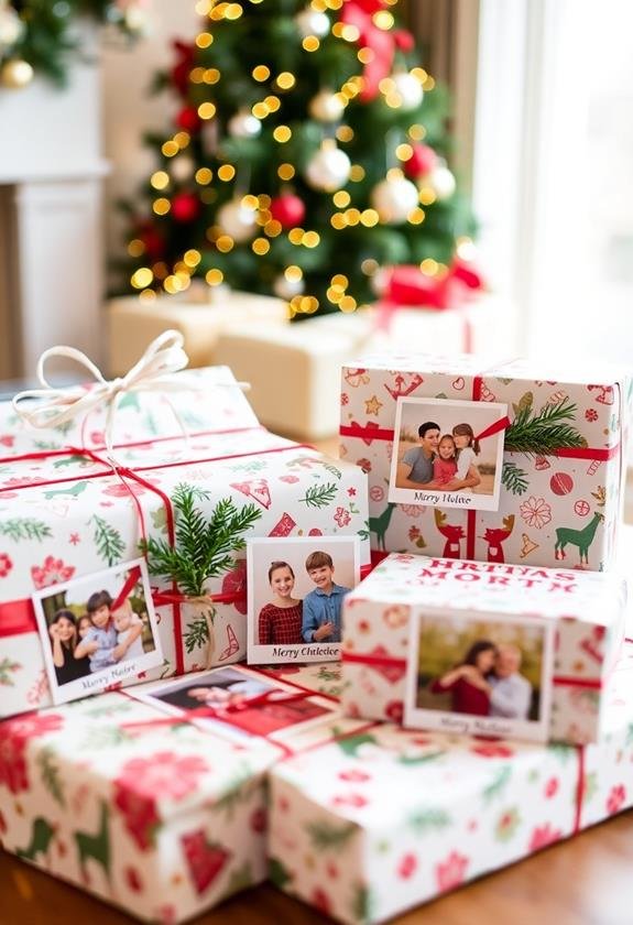 customizable gift wrap design