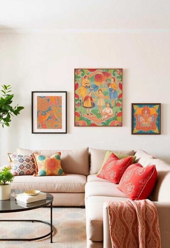 decorative textile wall hangings