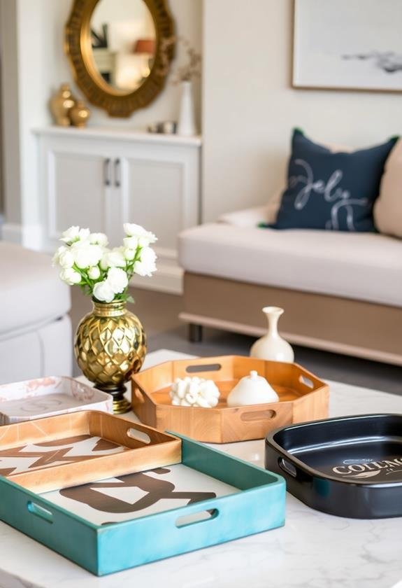 decorative tray selection factors