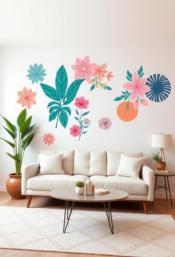 decorative wall art stickers