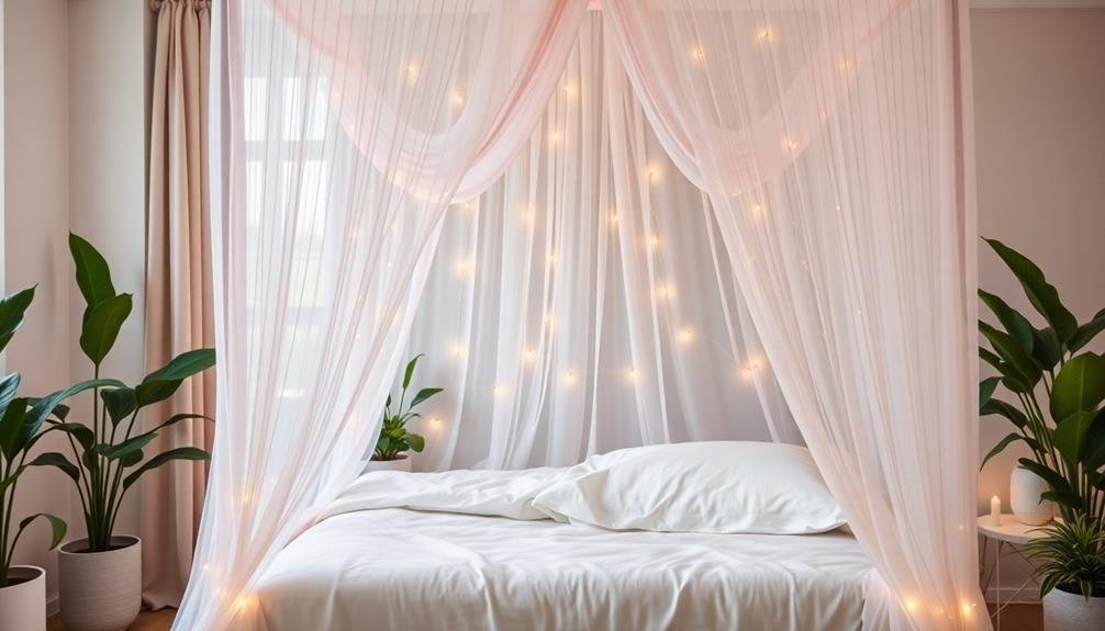 dreamy bedroom oasis canopies