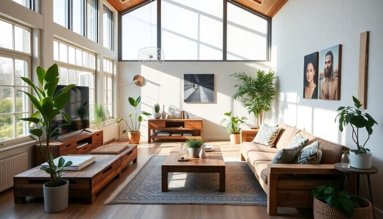 eco friendly living space design