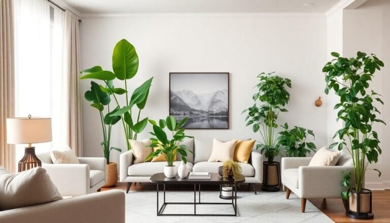 effortless indoor plant decor