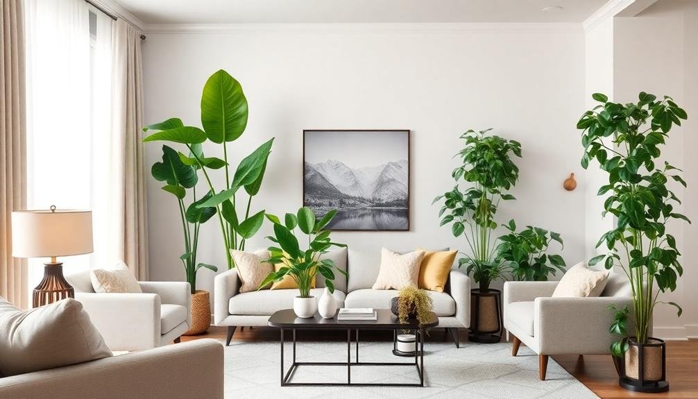 effortless indoor plant decor