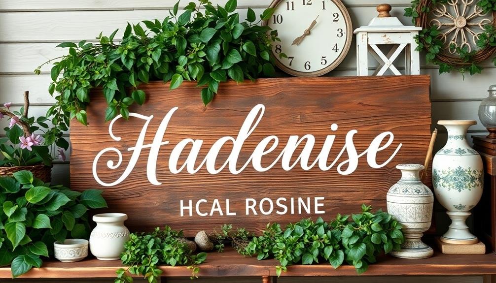 elevate farmhouse aesthetic signs