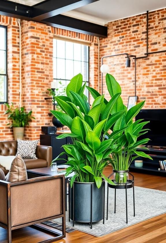 enhance aesthetic with plants