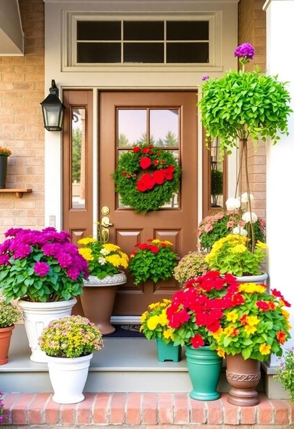 enhance space with greenery
