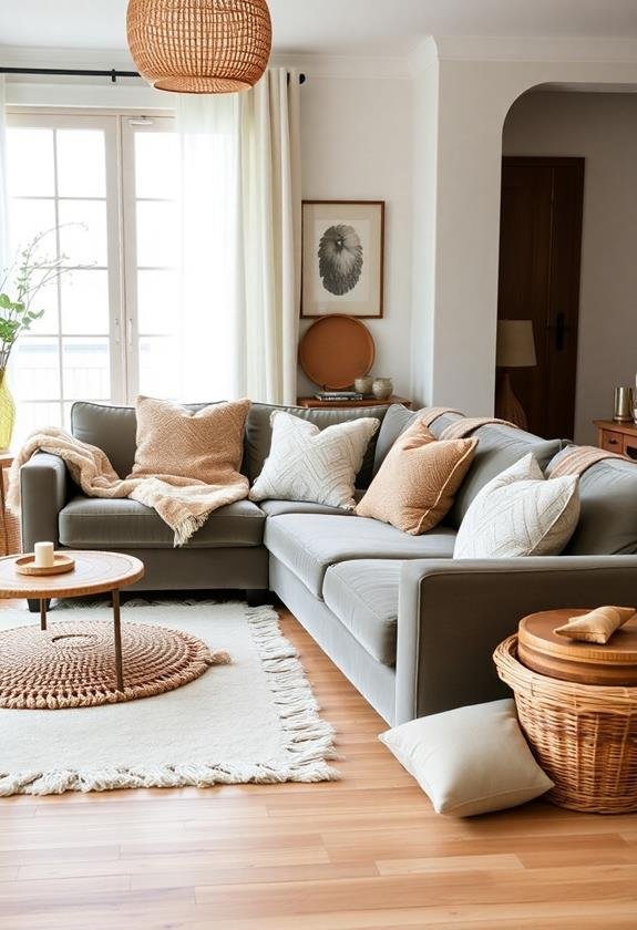 enhance with inviting textures