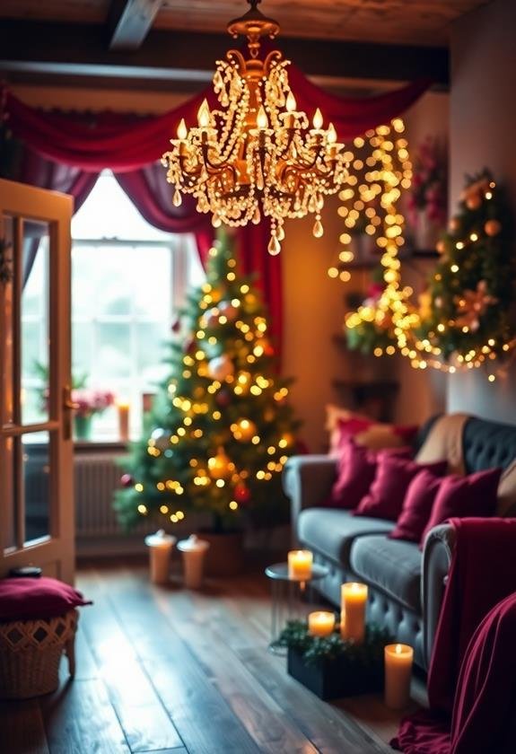 festive holiday color palette