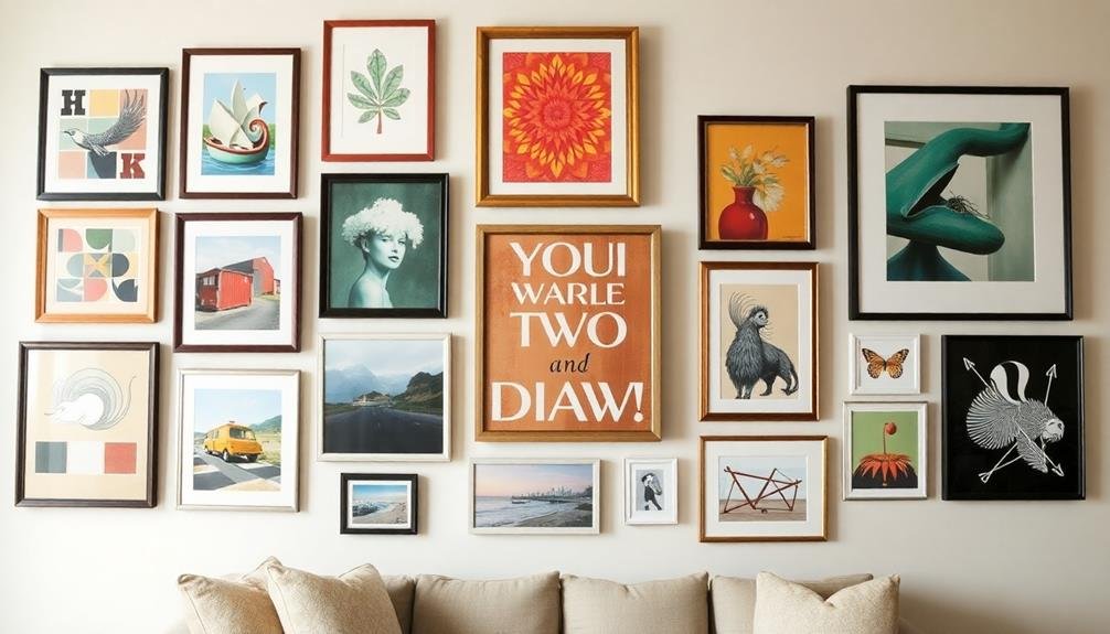 gallery wall creation guide