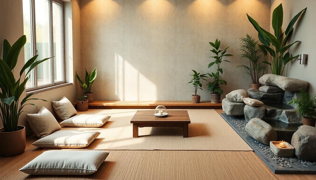 home meditation space design