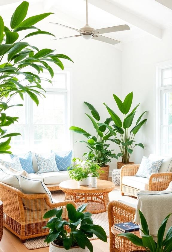 incorporate plants and foliage