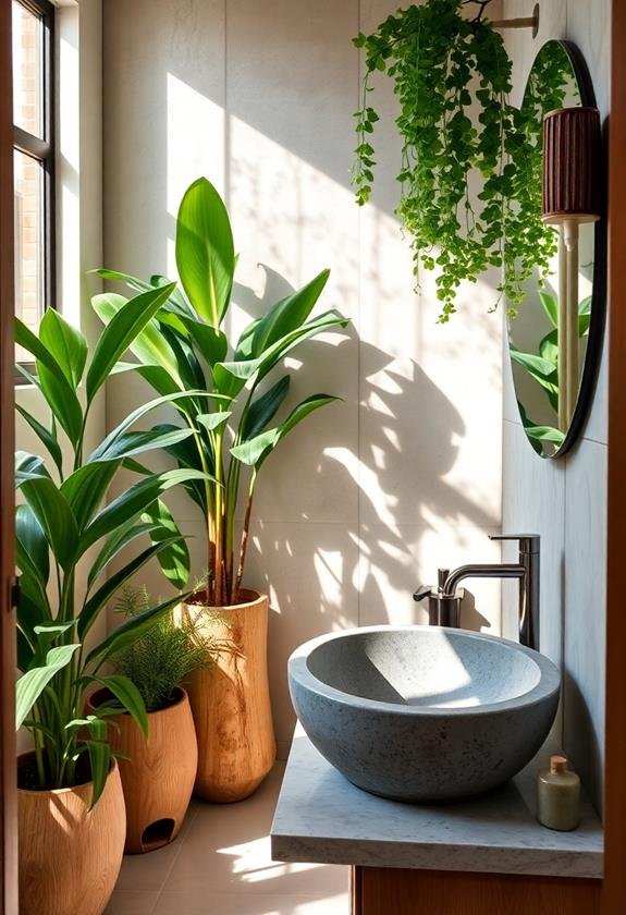 incorporate plants and nature