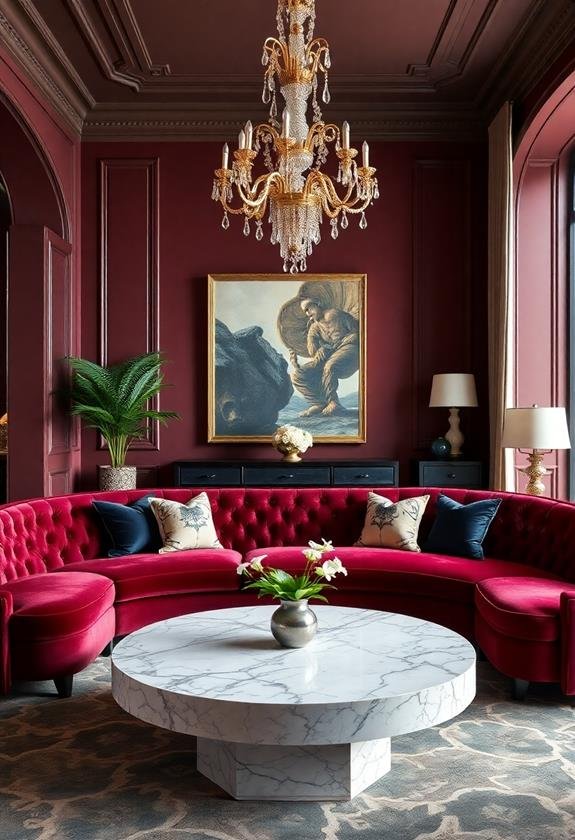 incorporate statement furniture design