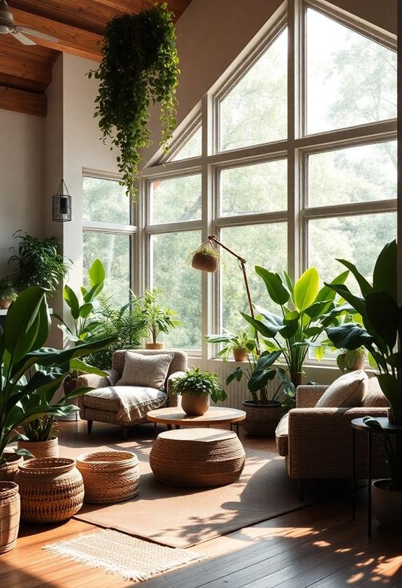 integrating nature into spaces