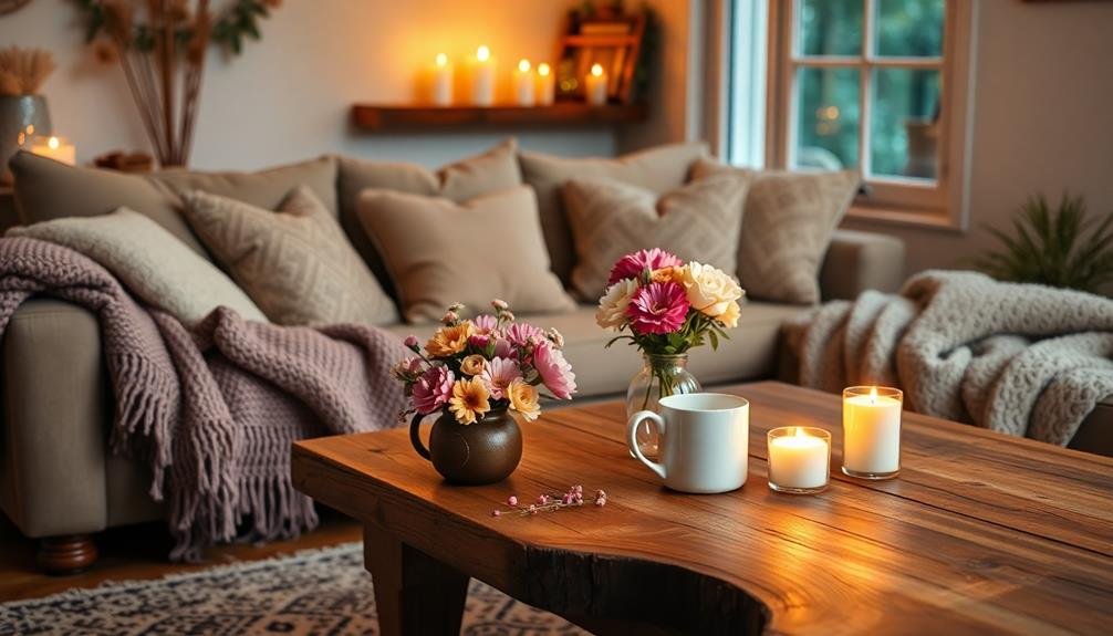 inviting home cozy touches