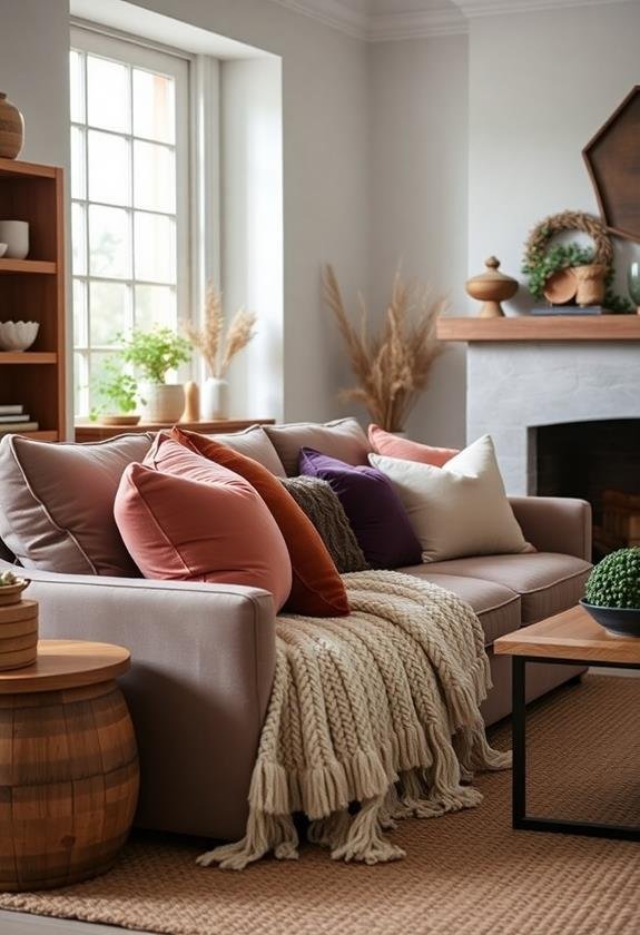 inviting textures and materials