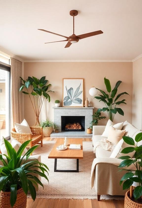 natural tones and hues