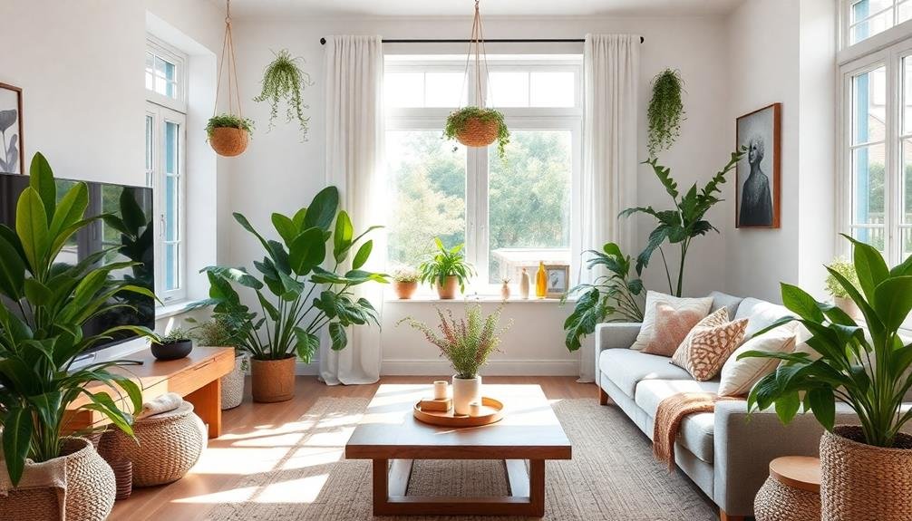 nature inspired indoor decor