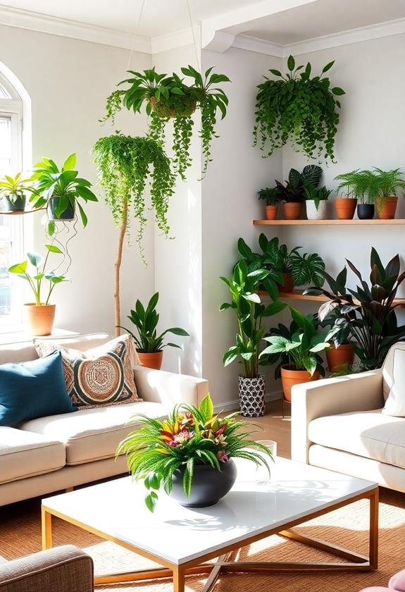 plants in every room