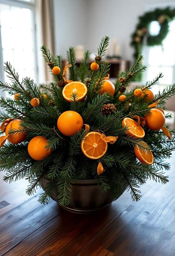 refreshing citrus evergreen blend