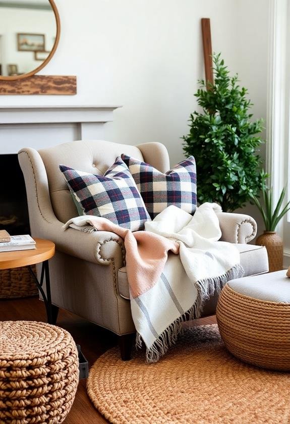 rustic home decor fabrics