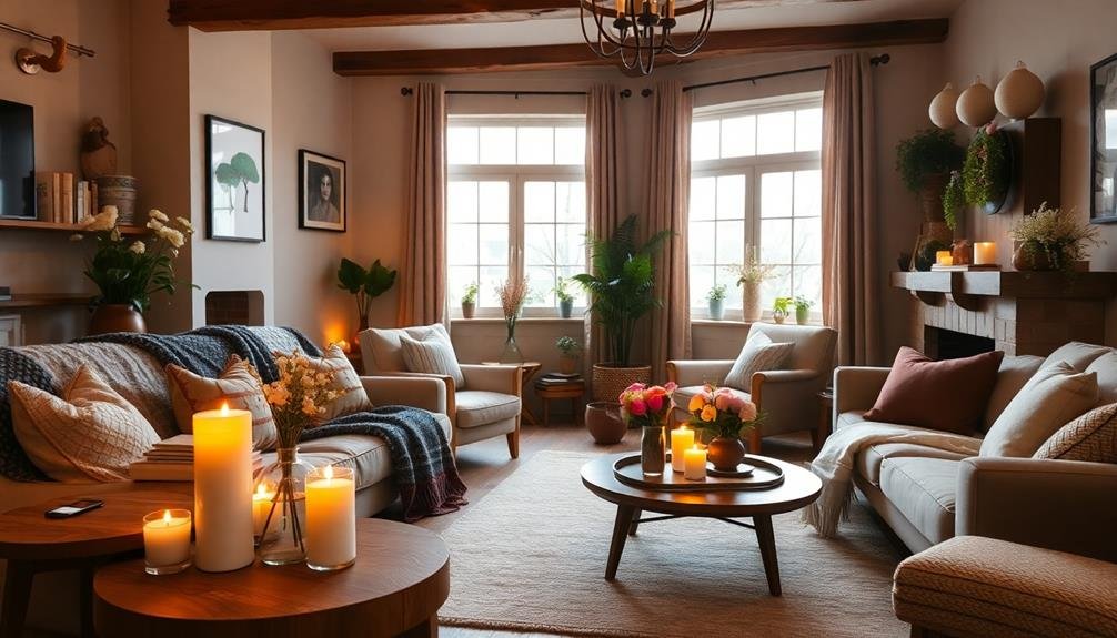 scented decor enhances coziness