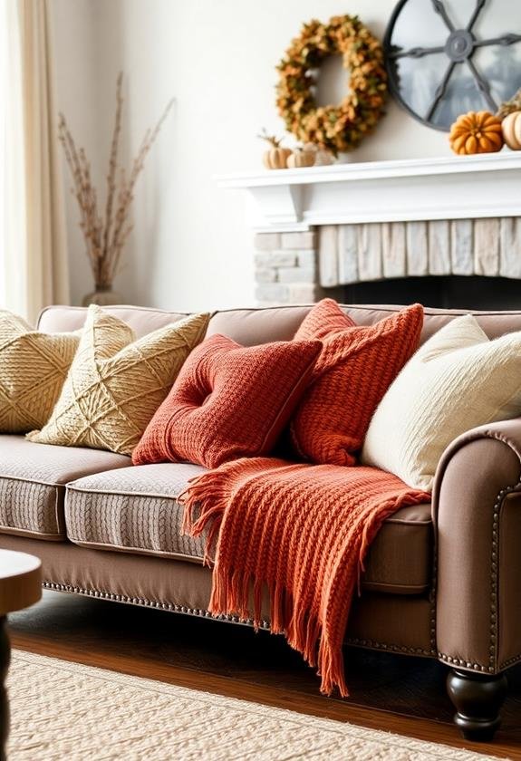 seasonal comfort throw pillows