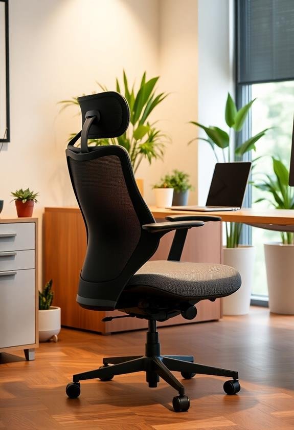 select comfortable ergonomic seating