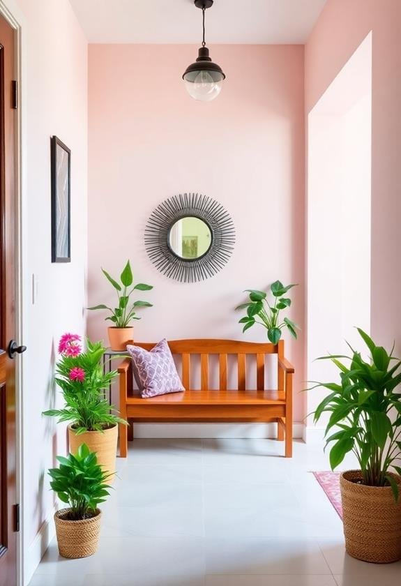 select welcoming color palette
