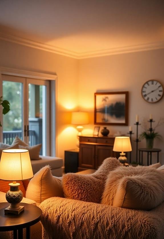soft lighting techniques employed