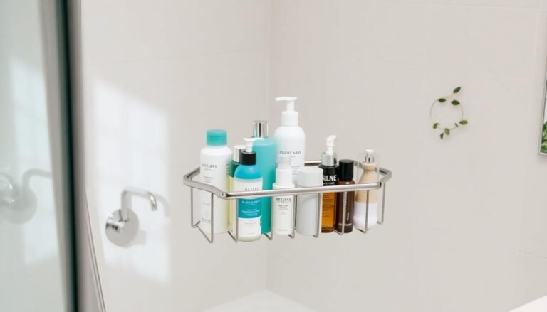 stylish bathroom shower organizers