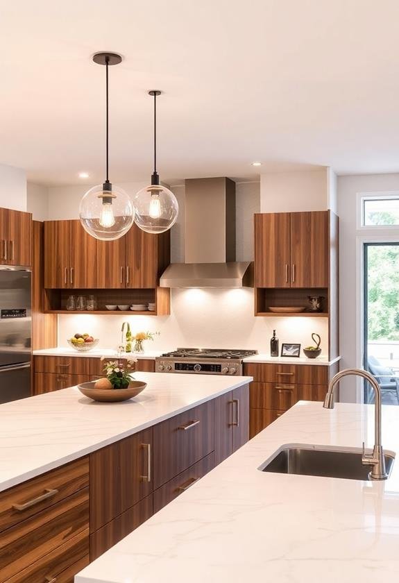 stylish contemporary hanging fixtures