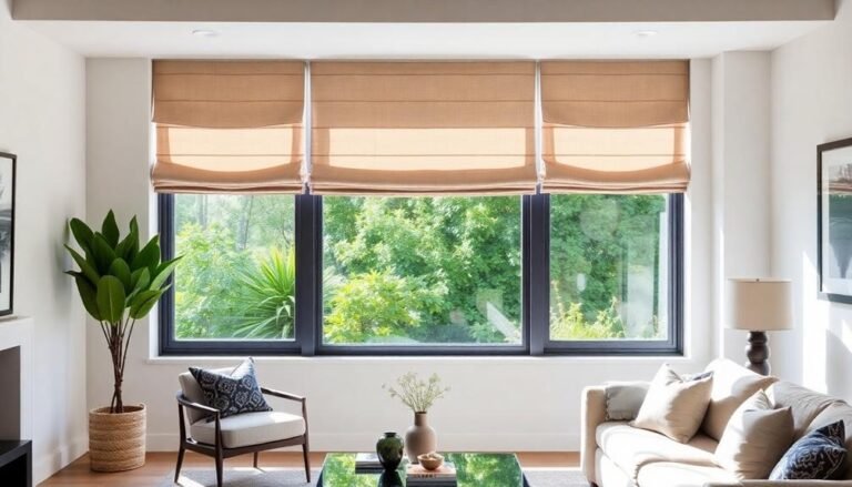 stylish roman shades selection