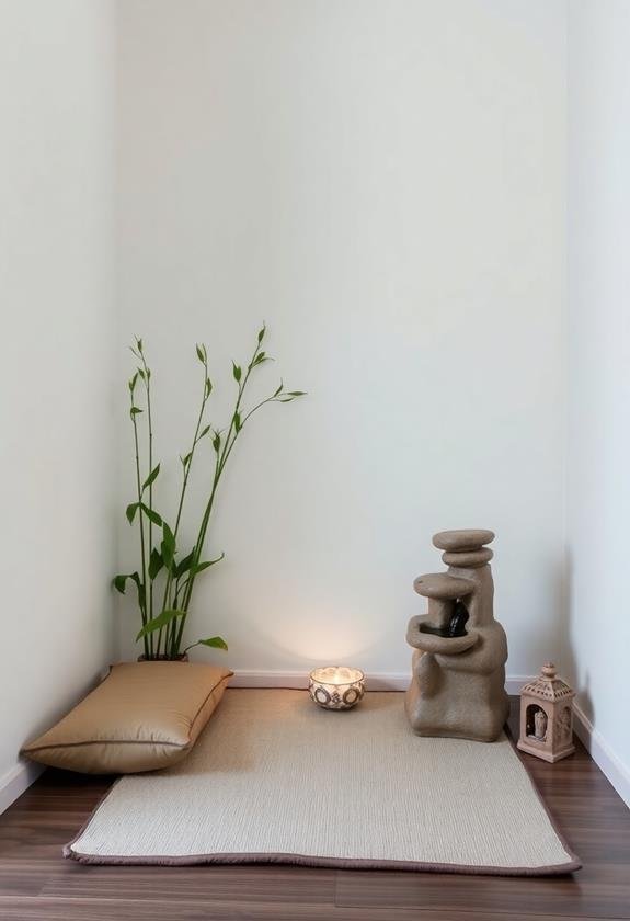 tranquil space for mindfulness